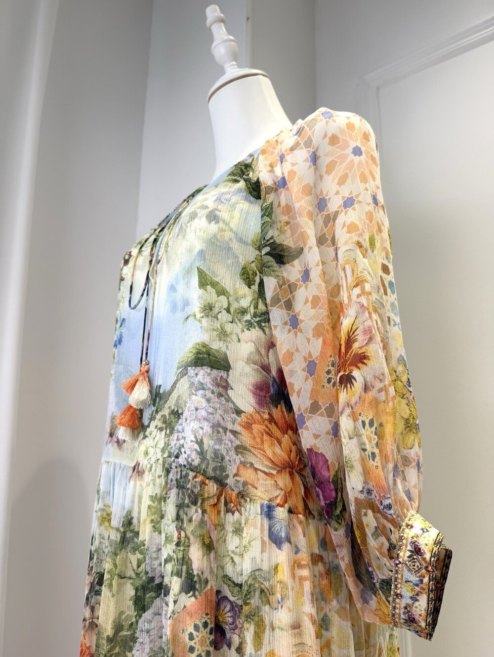 Camilla long gathered panel dress In The architects of alcázar - Picture 10 of 15